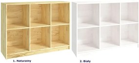 Drewniany regał na zabawki D8-T86