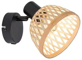 Rabalux 3133 - Kinkiet punktowy RATTAN 1xE14/15W/230V rattan