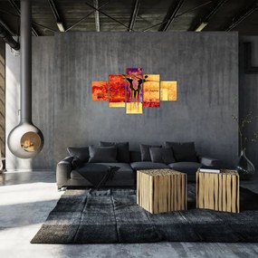 Obraz - Afrykańskie boginie (125x70 cm)