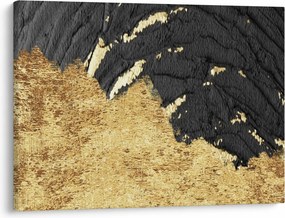 Obraz - Złota struktura N⁰1 (70x50 cm)
