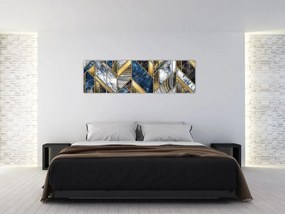 Obraz abstrakcji artystycznej (170x50 cm)