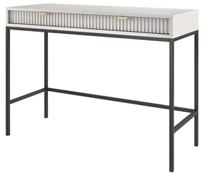 Toaletka MILONA 104 cm szara mat PIASKI Meble