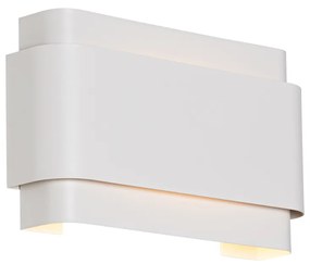Industrialna lampa ścienna biała 2-światłowa - CoenPrzemysłowy Oswietlenie wewnetrzne