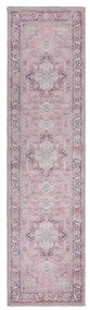 Jasnoczerwony chodnik z mieszanki włókien z recyklingu odpowiedni do prania 60x230 cm Windsor – Flair Rugs