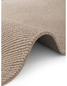 Beżowy wełniany dywan tkany ręcznie 80x150 cm Eleni Light Beige – Hanse Home