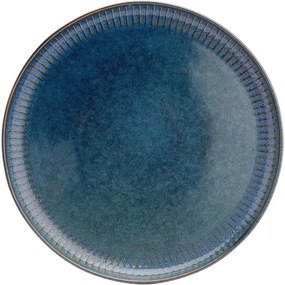 Altom Płytki talerz porcelanowy Reactive Stripes niebieski, 26 cm
