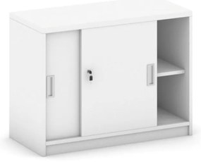 Nadstawka z przesuwnymi drzwiami MIRELLI, 800 x 400 x 600 mm, biały