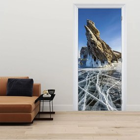 Fototapeta na drzwi - Lodowa skała (95x205cm)