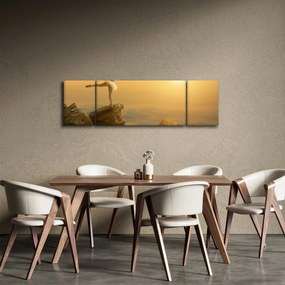 Obraz - Baletnica na skale (170x50 cm)
