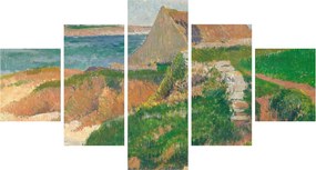 Obraz - Henri Moret, The Island of Raguenez, Brittany, reprodukcje (125x70 cm)