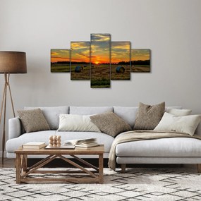 Obraz - Wiejskie bale (125x70 cm)