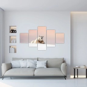 Obraz - Niedźwiedź polarny (125x70 cm)