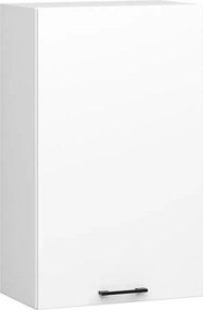 Biała minimalistyczna górna szafka kuchenna 50 cm M9-D16