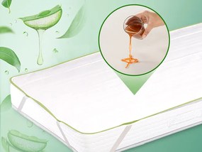 Ochraniacz wodoodporny na materac Aloe Vera 80x190/200 cm