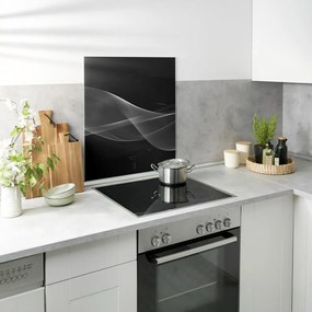 Płyta ochronna na ścianę przy kuchence ze szkła hartowanego 70x60 cm Smoke – Wenko