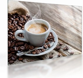 Obraz na szkle - Espresso (70x50 cm)