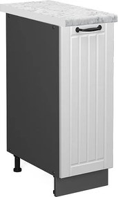 Szafka apteczna biały domek wiejski 30x60x82 fame-line