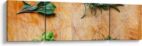 Obraz - Zioła (170x50 cm)
