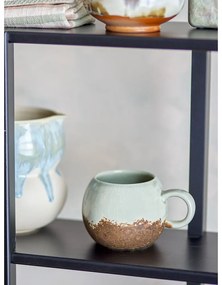 Brązowo-kremowy kamionkowy kubek 410 ml Paula – Bloomingville