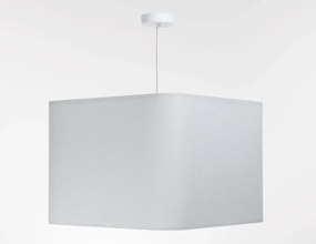 Lampa wisząca KWADRO LEN 008-40w20 biała BPS KONCEPT