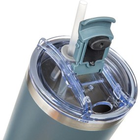 Banquet Kubek termiczny ze stali nierdzewnej z uchwytem Twain 1200 ml, ciemnoszary