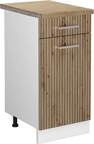 Szafka dolna do kuchni dąb rzemieślniczy 40x60x81.6 r-line