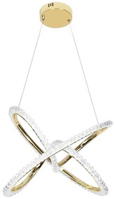 LAMPA WISZĄCA LED G035-CP ZŁOTA