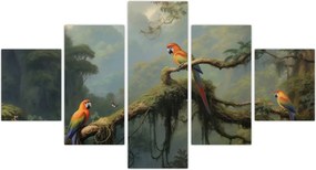 Obraz - Las tropikalny (125x70 cm)
