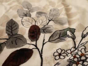 PrzytulneMieszkanie.pl PrzytulneMieszkanie.pl Dwustronna pościel DUO SENSE CARMELIA wzorzysta + poszewka na poduszkę 40x50 cm GRATIS Rozmiar pościeli: 70 x 90 cm | 140 x 200 cm