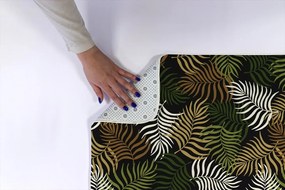 Dywanik antypoślizgowy do łazienki Dywanik antypoślizgowy do łazienki Roślinny wzór