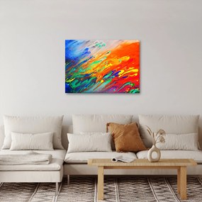 Obraz - Kolorowa abstrakcja (70x50 cm)