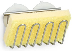 Uchwyt na gąbkę kuchenną, metalowy z przyssawkami, ZELLER