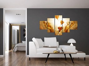 Obraz - Malowanie rąk pełnych miłości (125x70 cm)