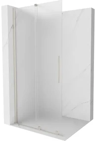 Mexen Velar ścianka prysznicowa rozsuwana Walk-in 70 x 200 cm, szron 8 mm, nikiel szczotkowany - 871-070-000-33-97
