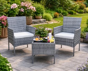 Mały zestaw mebli ogrodowych Sano