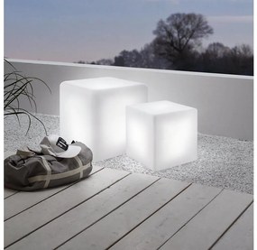 Eglo 900295 - Lampa podłogowa zewnętrzna BOTTONA 1xE27/15W/230V 40x40 cm IP65