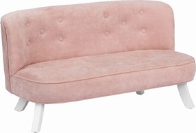 Nierozkładana sofa dziecięca Somebunny welur