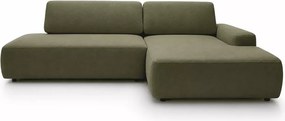 Narożnik z funkcją spania i pojemnikiem Slideo O 276 cm DL rozkładany sofa L-kształtna