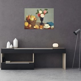 Obraz - Henri Fantin-Latour, Still  Life, reprodukcje (70x50 cm)