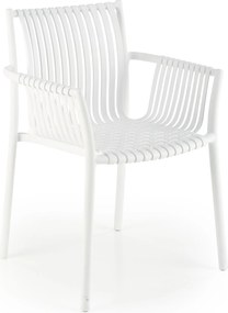 Sztaplowane krzesło ogrodowe z podłokietnikami K492