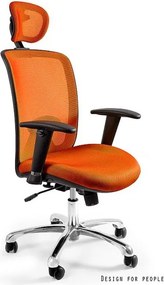 Ergonomiczny fotel biurowy Expander, tkanina kolor, zgodny z normą BHP