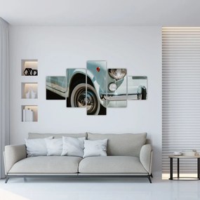 Obraz - Fiat retro samochód (125x70 cm)