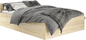 Łóżko z podnoszonym stelażem 90x200 dąb sonoma K8-Z54