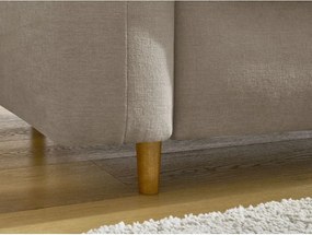 Szarobrązowa sofa do spania/rozkładana 220 cm Cocoone – Bobochic Paris