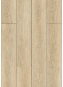 Mexen Kinston próbka paneli winylowych 1240 x 182 mm SPC 6,5 mm, podkład IXPE 1,5 mm, 4 V-Fuga, Dąb - F1057-S
