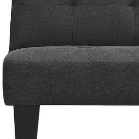 Rozkładana ciemnoszara sofa - Iluna 3X