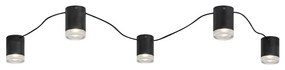 Rabalux 71295 - Lampa sufitowa LOOPLAB 5xG9/28W/230V