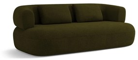 Zielona sofa z materiału bouclé 178 cm Jenny – Micadoni Home