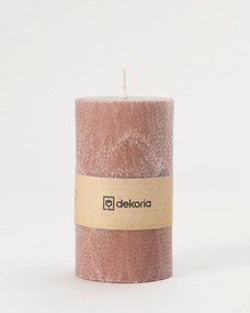 Świeca zapachowa palmowa walec Old Pink