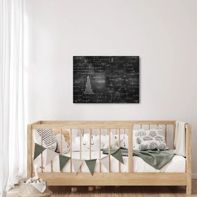 Obraz - Miłość do liczb (70x50 cm)